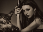 New Year's portrait. Studio A. Krivitsky.