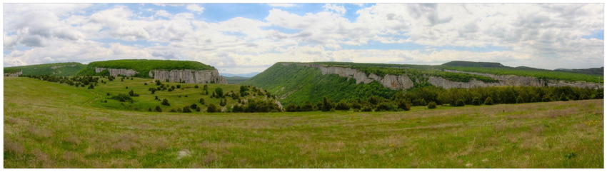 Долина реки Чурук-Су долина реки, куэста, горы