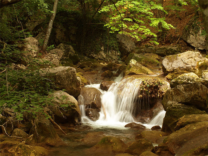 Водопад водопад, ручей, камни, природа, пейзаж, река
