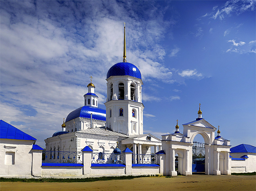 Храм Петра и Павла в Куртамыше