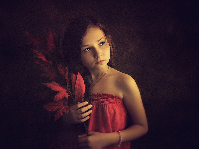... портрет, solo, portret, девочки