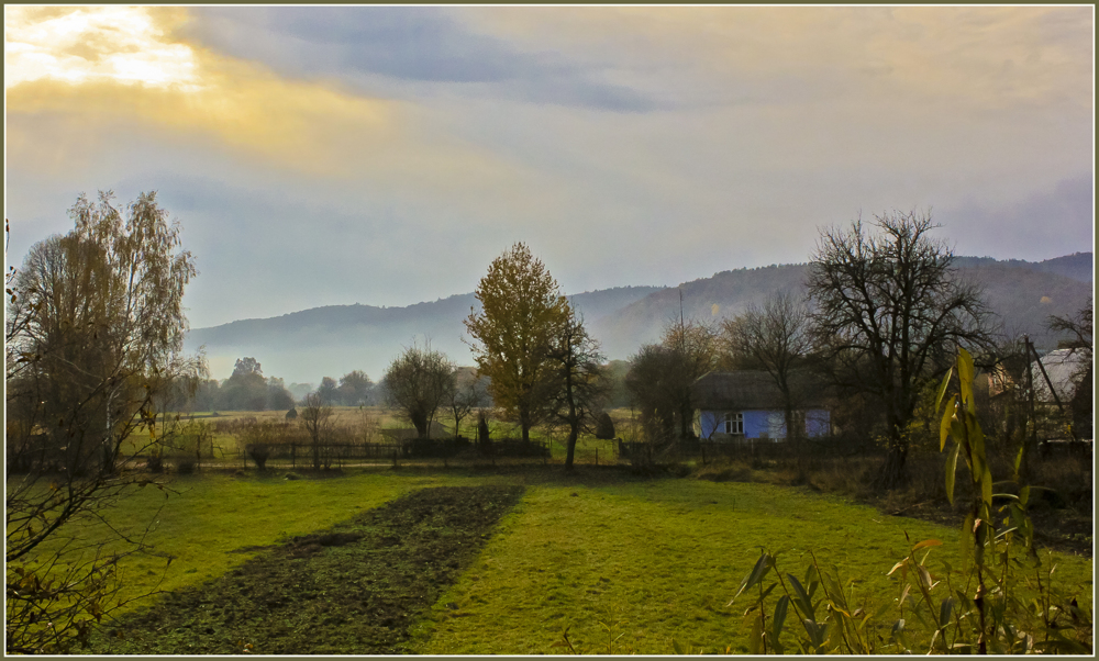 Перед грозой гроза, природа, осень, пейзаж, небо