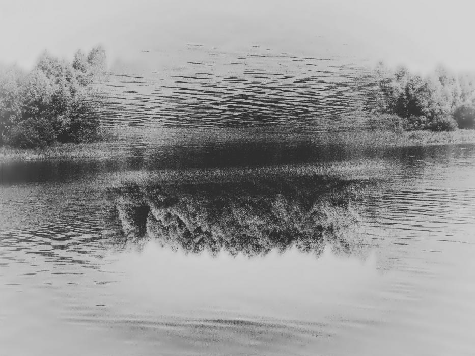 silence тишина, тепло, речка, природа, пейзаж, лето, пустота, черно-белая фотография, нестандарт